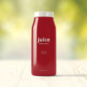 Red juice packaging